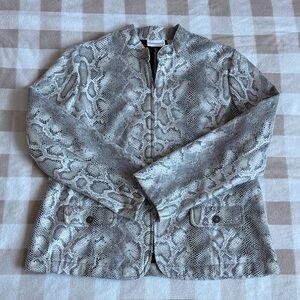 Alfred Dunner Snake Skin Jacket